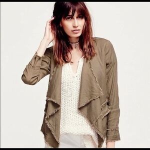 Free People Linen Jacket